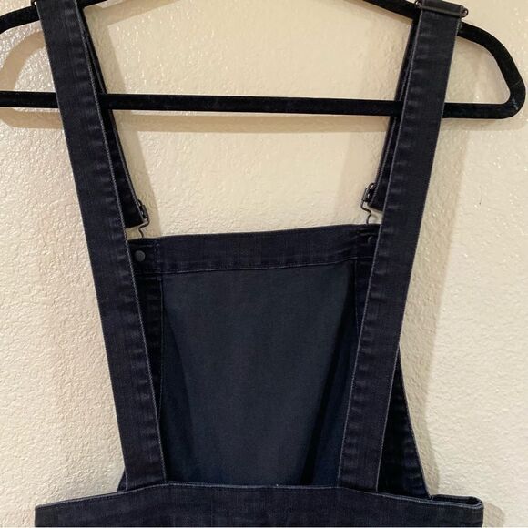 Madewell Black Denim Overalls - Picture 7 of 9